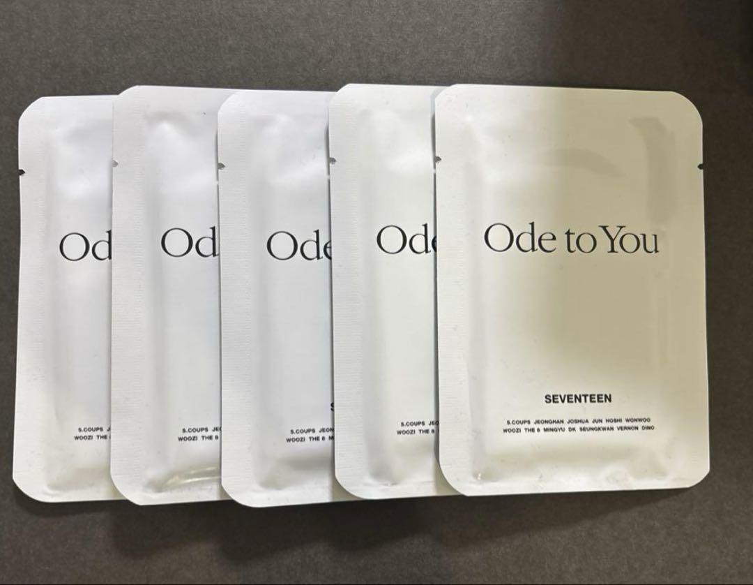 

[USED] SEVENTEEN Ode to You Seoul Trading Card Photocards (5 Count)