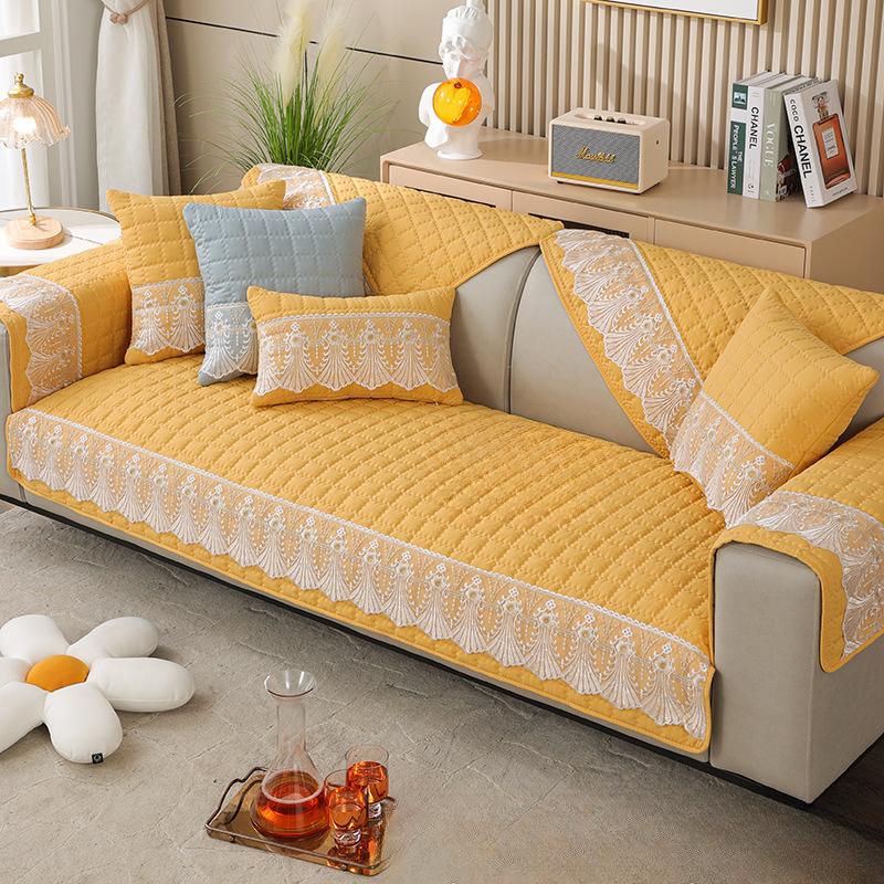 

Чехол на подушку для дивана, универсальный чехол для четырех сезонов, нескользящий, против морщин, простой современный универсальный универсальный чехол, ткань, которую можно стирать в машине, не выцветает 70*70