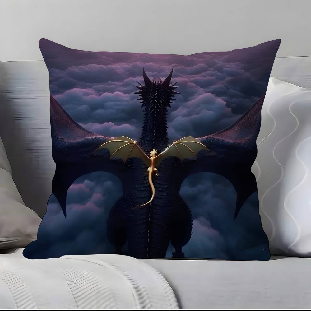 F-Fourth W-Wing D-D-Dragon Anime Pillow Case Pillowcase Soft Skin Friendly & Comfortable With A Hidden Zipper