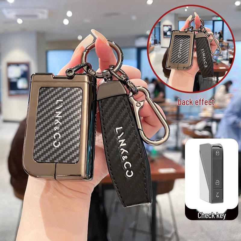 Lynk & Co 03 High-End Key Case: Compatible with 2025 Model and 01-09 Series