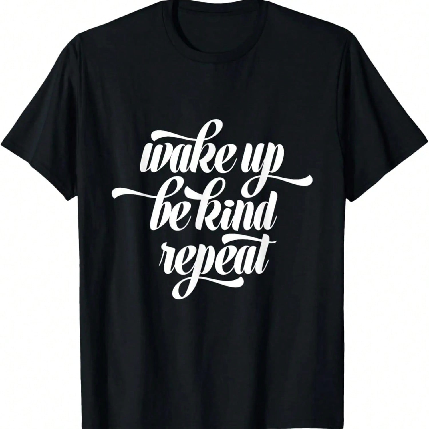Wake Up Be Kind Repeat Shirt, Motivational, Kindness Shirt S разноцветный