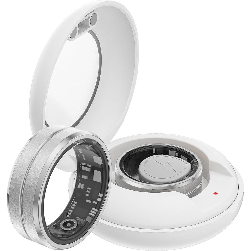 Smart Ring Fitness Tracker Gesundheitsringe Pulsmesser Schlafring Schrittzähler Kalorien Schrittzähler Wasserdichter Fitnessring