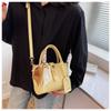 Spring New High Quality Women's Shoulder Bag Trendy Autumn Winter Vegetable Basket Ladies Small Fragrance Crossbody Bag Fashion Buckle Bucket Bag