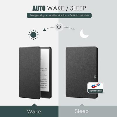 TPU Colorsoft Case with Hand Support Auto Wake/Sleep eReader Cover Soft Slim for Kindle Paperwhite 2025 7 Inch (12th Gen)