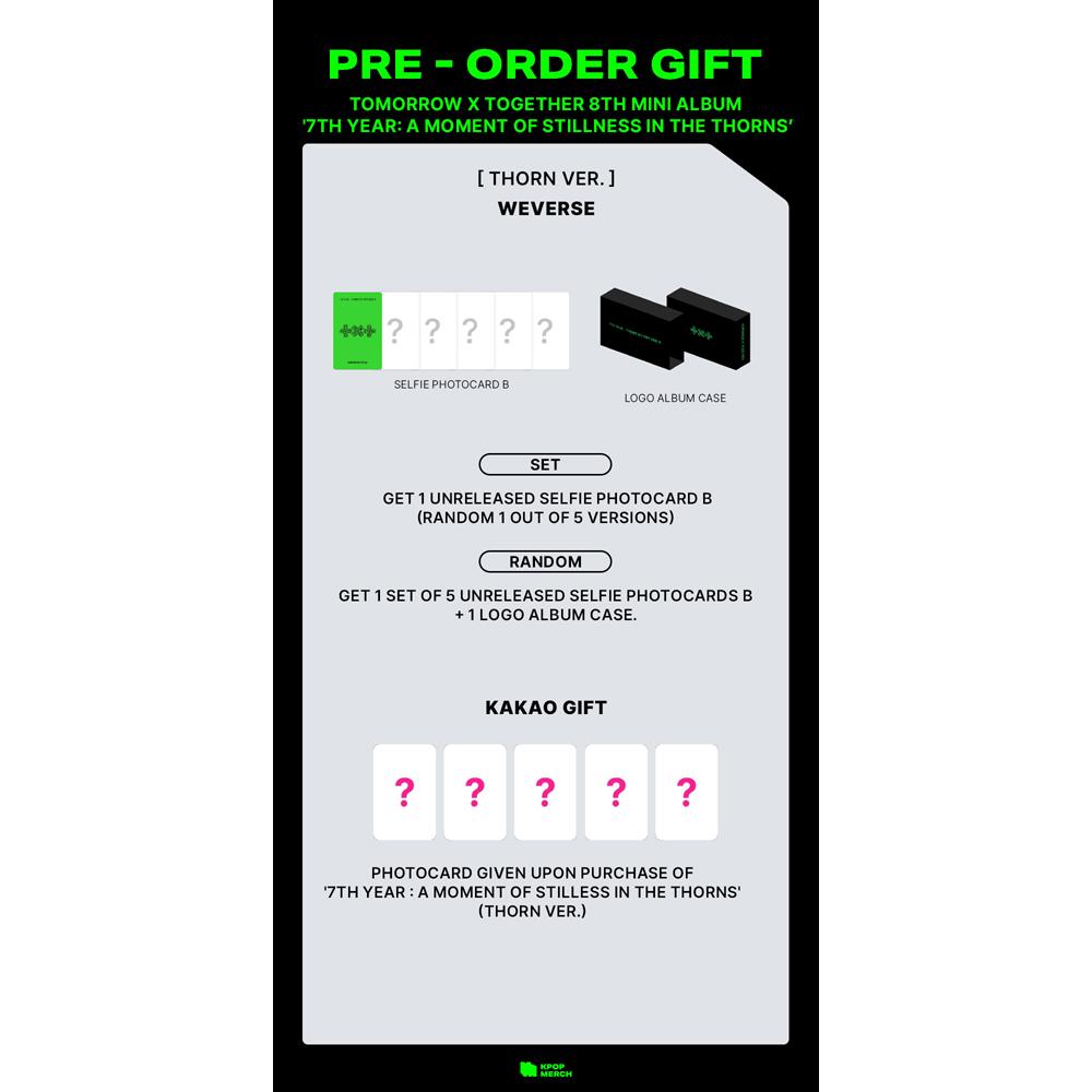 [Pre-pedido] TXT - 7º AÑO: Un Momento de Quietud entre las Espinas (ESPINA ver.)