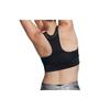 Nike Swoosh Rebel Pocket Solid Logo Sports Bra Women Underwear Black BV3777-011