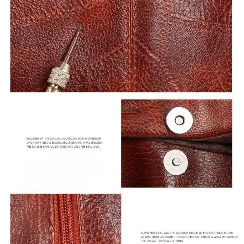 Women's New Trendy Soft Leather Shoulder Bag with Large Capacity and Versatile Fashion Crossbody Bag, Korean Version Women's Handbag