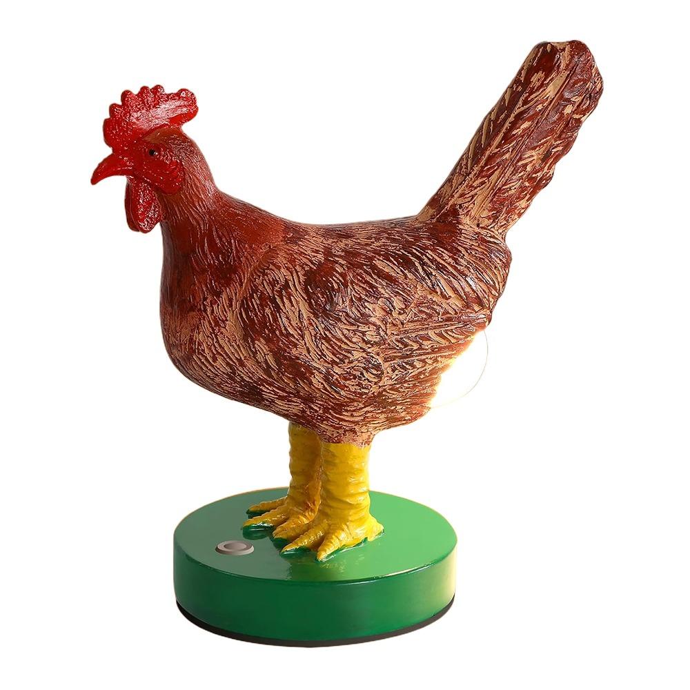 

Диммируемая лампа в виде куриного яйца, забавная реалистичная лампа в виде петуха для Пасхи, Рождества, дней рождения, подарков