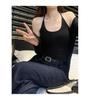 Sleeveless Top with Built-In Chest Pads & Straps, Women's 2026 Spring/Summer Hot Girl Style