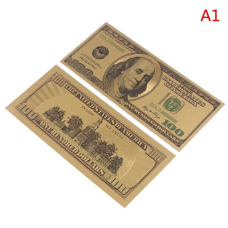 

1 Gold Paper Banknote Colour Commemorative Coin - Gold Foil Coin, Dual-Style Commemorative Coin & Banknote