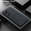 Magnetic Wireless Charge Leather Phone Case for Honor 90 80 70 60 Pro SE / 80 GT 90 Lite X50i Shockproof Soft Bumper Cover