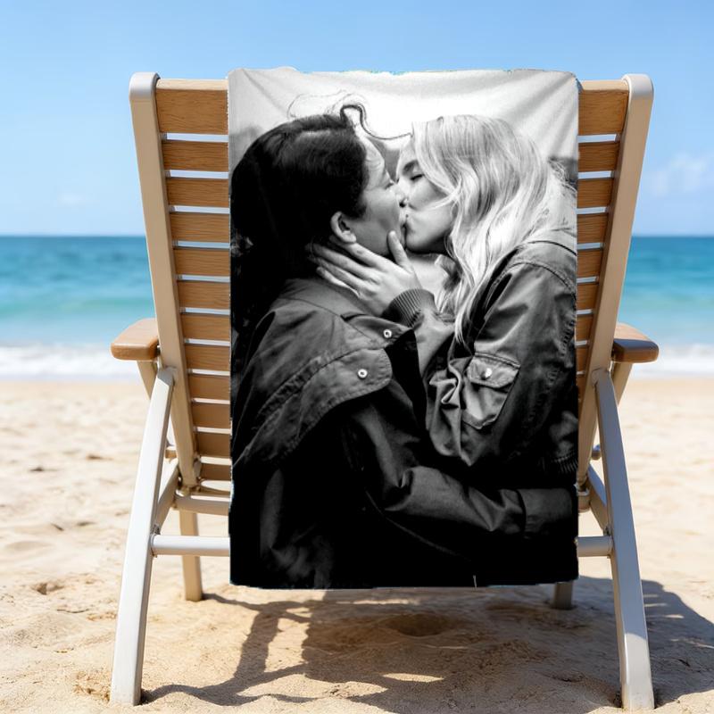 Ultra Soft Beach Towel with Killing Eve Theme,Ideal for Pool,Camping, Diving,Perfect Travel Essential, Vibrant Beach Towel.