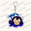 Süße Game Cookie Chibis Schlüsselanhänger für Accessoires Tasche Schatten Milch Reine Vanille Granatapfel Schlüsselringe Schmuck Fans Freunde Geschenke