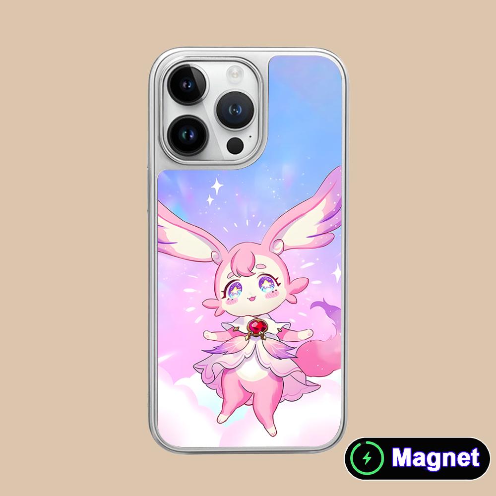 HSR Mem Silver Plating Magsafe Mobile Phone Case for iPhone 17 16 15 14 13 12 11 Air Pro Max Plus Colorful Cover