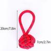Dog Toy Cotton Ropes Woven Knot Dogs Toy Bite-resistant Knot Rope Toys for Dog Teeth Grinding Chew Proof Toys for Puppy Training
