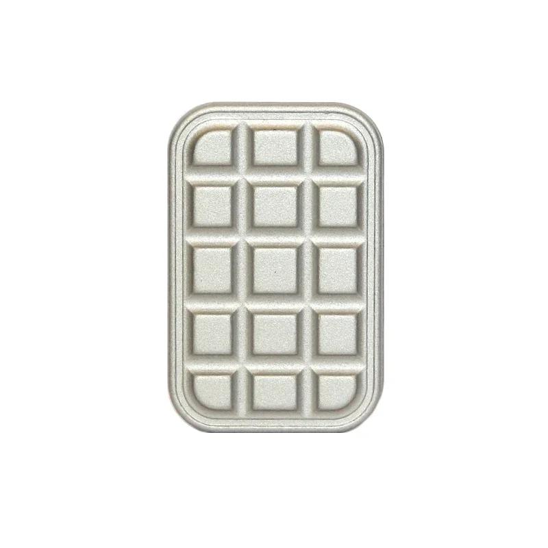 Fidget Slider Chocolate Shaped Magnetic Metal Fidget Toys EDC Adult Fidget Toys ADHD Anxiety Relief Toy Restless Toys