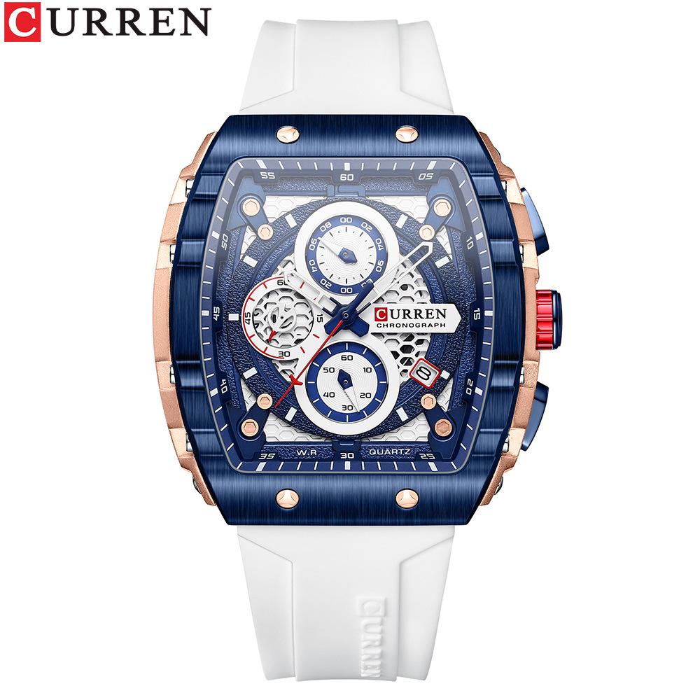 CURREN Men's Multifunction Chronograph Sports Watch 8442