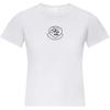 FW25 Embroidered Heart Logo Crew Neck Short Sleeve T-Shirt Women Tops K20938C0000989AJS00A