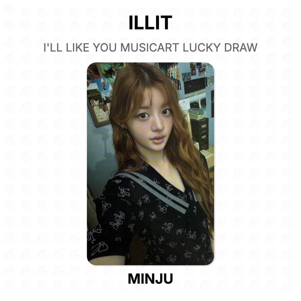 ILLIT I'LL LIKE YOU MUSICART LUCKY DRAW Official Photocard