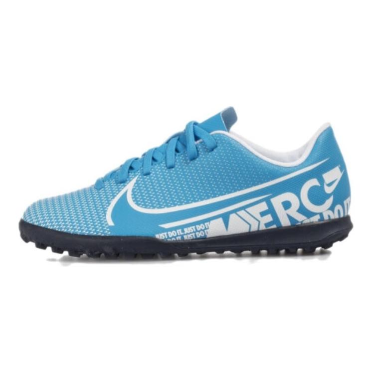 Nike Jr Vapor 13 Academy Tf Low Football Shoes Kids Football Shoes Blue AT8145-414