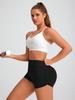 Women's High-Waist Seamless Yoga Shorts: Quick-Dry, Moisture-Wicking, Elastic Fitness & Running Shorts