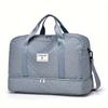 Luxurious Oversized Duffel Bag, Stylish & Durable, Dry Wet Separation & Handy Side Pockets for Travel Adventures & Gym Sessions
