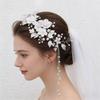 Flower Pearl Wedding Headband Rhinestone Wedding Hair Accessories Jewelry  Party Accessories