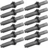 5Pcs Wedge and Feather Shims Heavy Duty Stone Splitting Tools for Concrete Rock Stone Splitter Marble Granite Hand Tools
