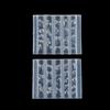 Bowknot Silicone Nail Art Molds 3D Multiple Ribbon Lace Bows Mould for Beauty Salon DIY Professional Nail Decoration