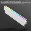 Memory Module Cooler 5V 3PIN ARGB AURA Sync Heat Sink Cooler DDR3 DDR4 DDR5 Heat Spreader Cooler for Desktop Computer PC Memory
