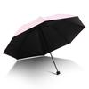 Paradise Black Adhesive UV Protection Folding Umbrella