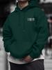 City Building Illustration TOKYO Text Kanji Pattern Men Hip Hop Sports Hoodie, Comfort Oversized Pullover