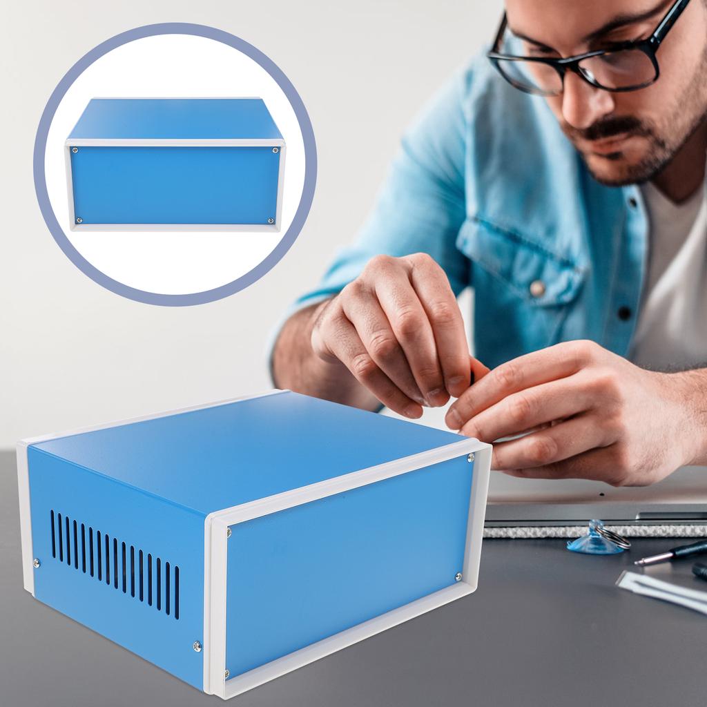 Electronic Junction Box Metal Enclosure Aluminum Project Case for Projects Preventive
