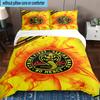 Cobra Movies Of The Fighters 3pcs Bedding,Including 1pc Duvet Cover And 2pcs Pillowcases Perfect for Christmas,Ideal for Bedroom, Dormitory