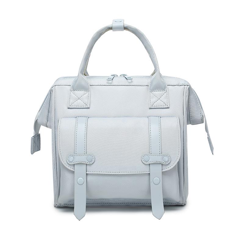 

Новая модная термосумка-кроссбоди для ланча с алюминиевой фольгой – сумка-рюкзак для офиса и прогулок. светло-синий