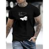 European Size Mens TShirt Comfortable Crew Neck Casual Cotton ShortSleeves Soft Breathable Top Menswear Tshirt Summer Spring Streetwear Cotton Fabric