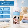Lessive bébé, lessive liquide bébé, 500 ml, pour textiles délicats, laine, soie, felle