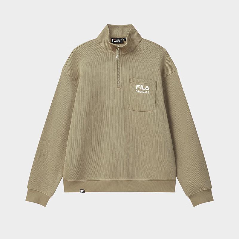 FILA Men s 2025 Winter Casual Pure Cotton Pullover Sweatshirt XXL