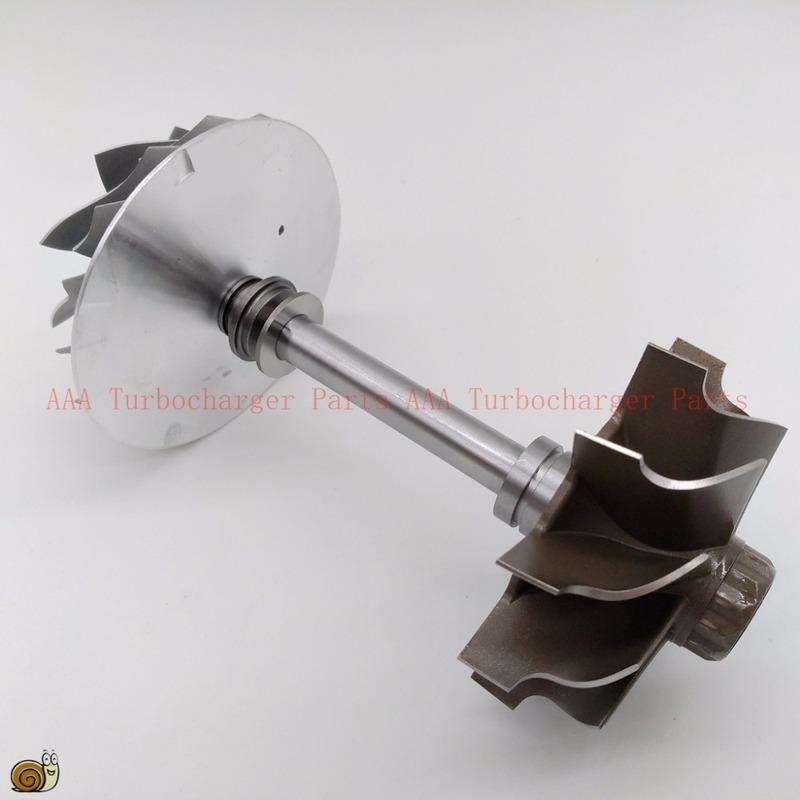 HX40W Turbo Turbine Wheel 64x76mm,10blades,Compressor Wheel 60x83mm 8/8 Supplier AAA Turbocharger Parts