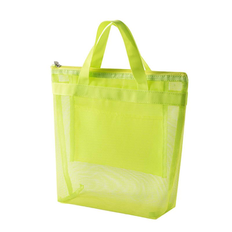 Mesh Large Capacity Cosmetic Bags Toiletry Skin Care Product Organizer Travel Washing Bath Accessories Bags Swimming Beach Bag