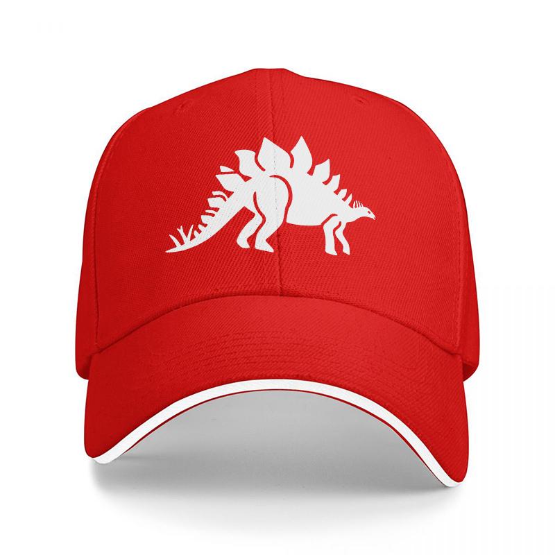 Dinosaur Sandwich Brim Baseball Cap Adjustable Hip Hop Hat Lightweight Printed Unisex Casual Outdoor Daily Accessories Gift