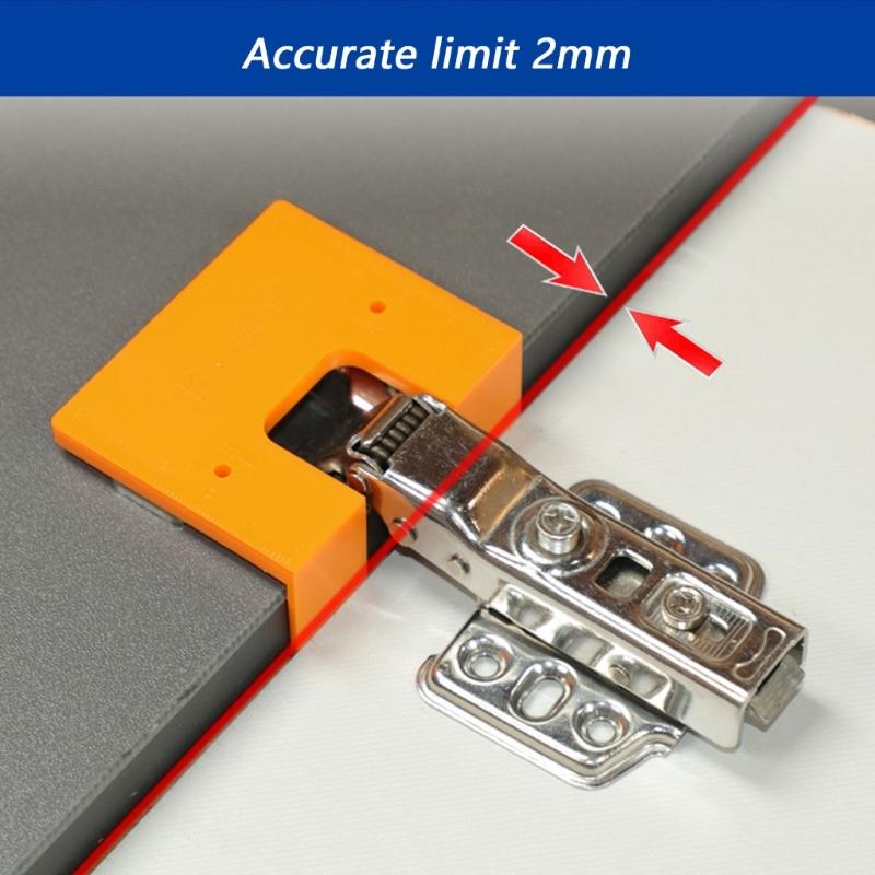 Door Hinge and Door Latches Installation Kit Door Hinge Mortiser Template Door Latches for Accurate Chiseling Scoring