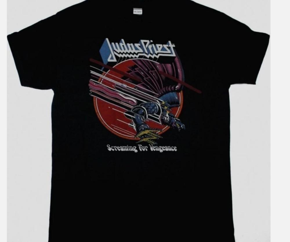 JUDAS PRIEST SCREAMING FOR VENGEANCE WORLD TOUR One Sides Shirt