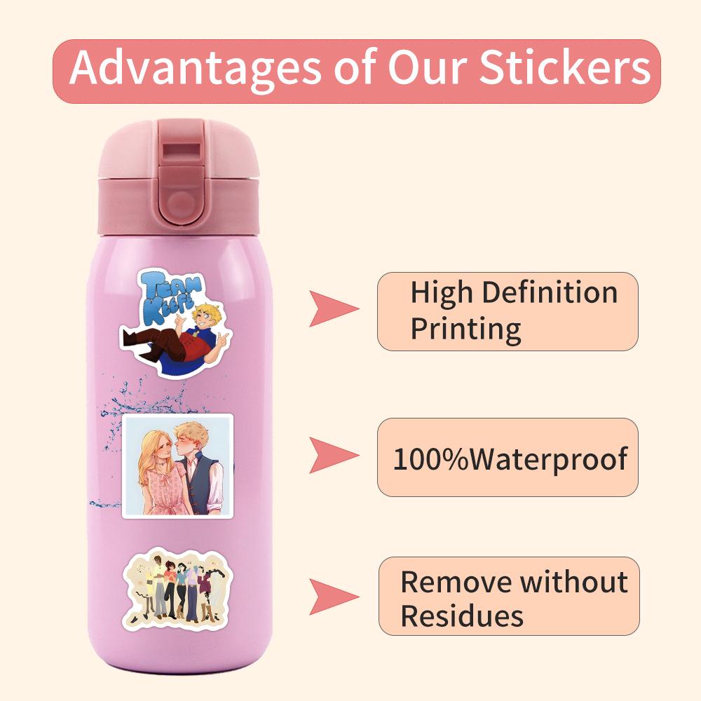 55 New Keeper of the Lost Cities Graffiti Stickers for Notebooks & Luggage