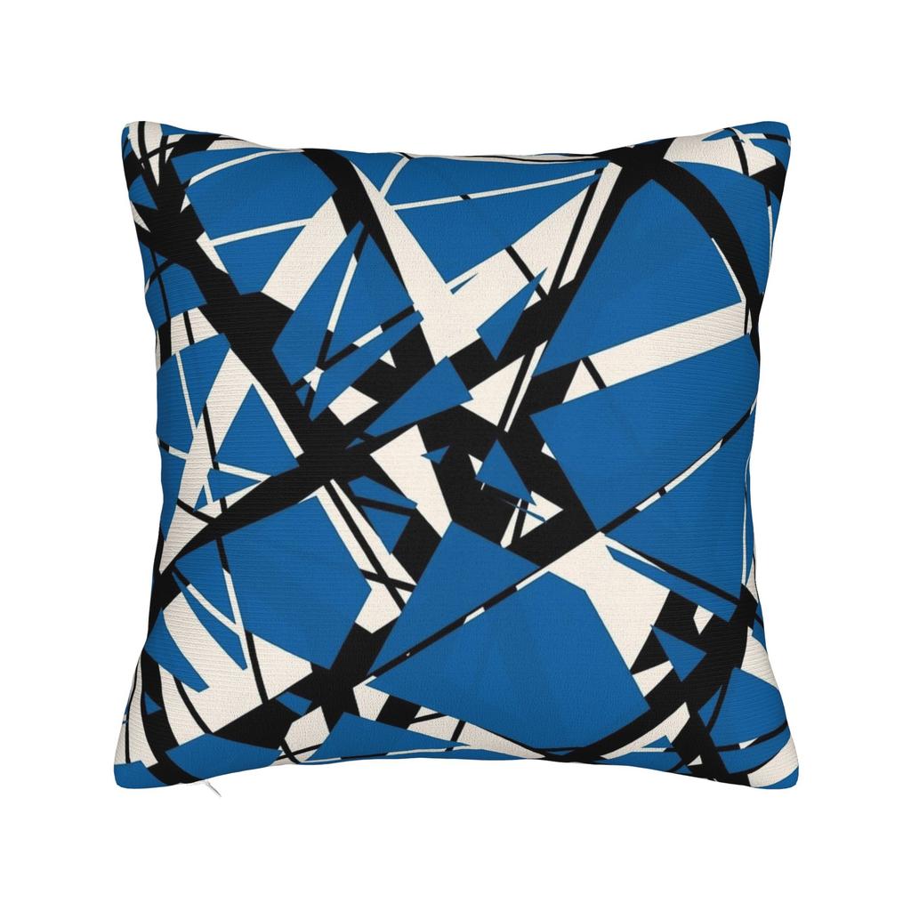 Evh Stripes Van Halen Red Design Pillow Case Soft Pillow Cover Kawaii Pillowcases For Couch Sofa Bedroom