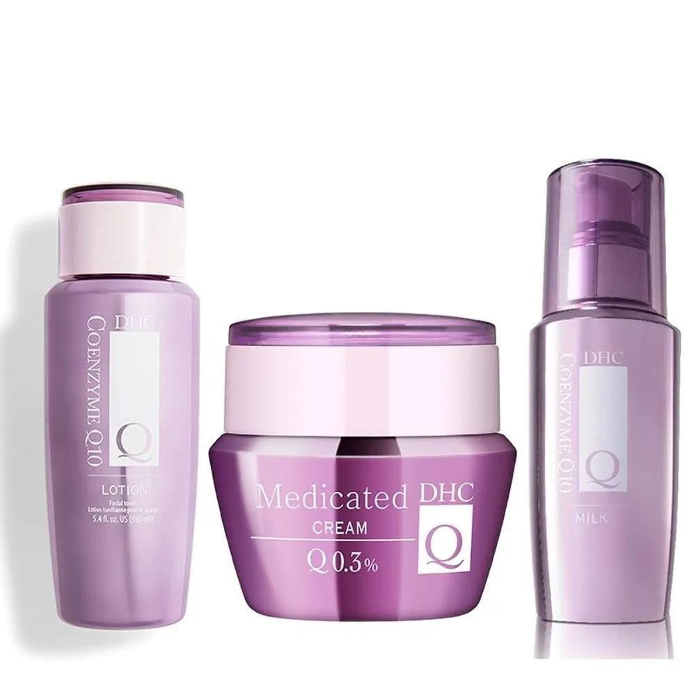 DHC Q10 High-Moisture Firming Anti-Aging 3-Piece Basic Set