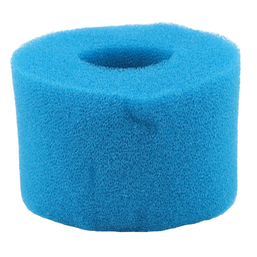 2pcs Filter Sponge Foam Blue Reusable Paper Box Replacement 10.8*7.3 Cm Home Graden Cleaning Supplies Accessories