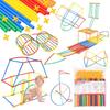 Soft Tube Construction Straws for Kids - DIY Building Blocks for Kindergarten