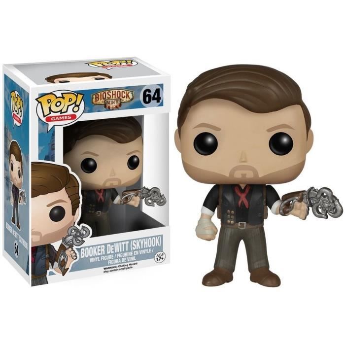Figurine Funko Pop! Bioshock : Booker deWitt Skyhook