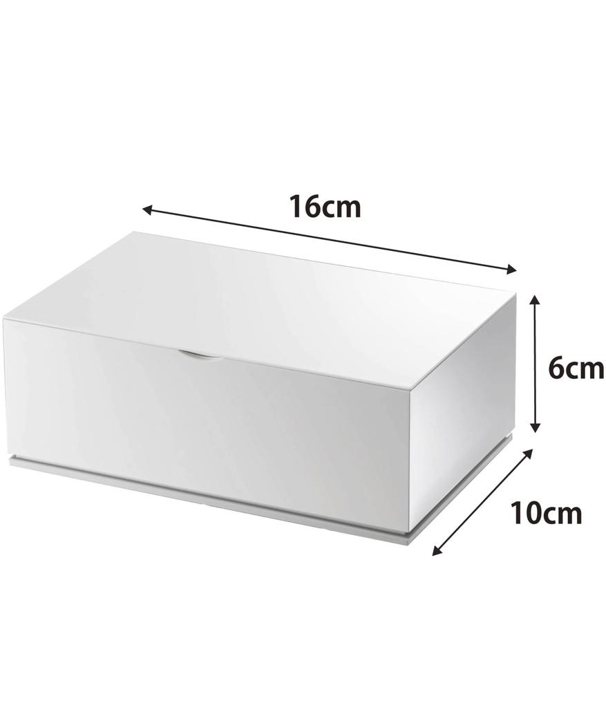 Yamazaki Wet Tissue Case Veil White 7862